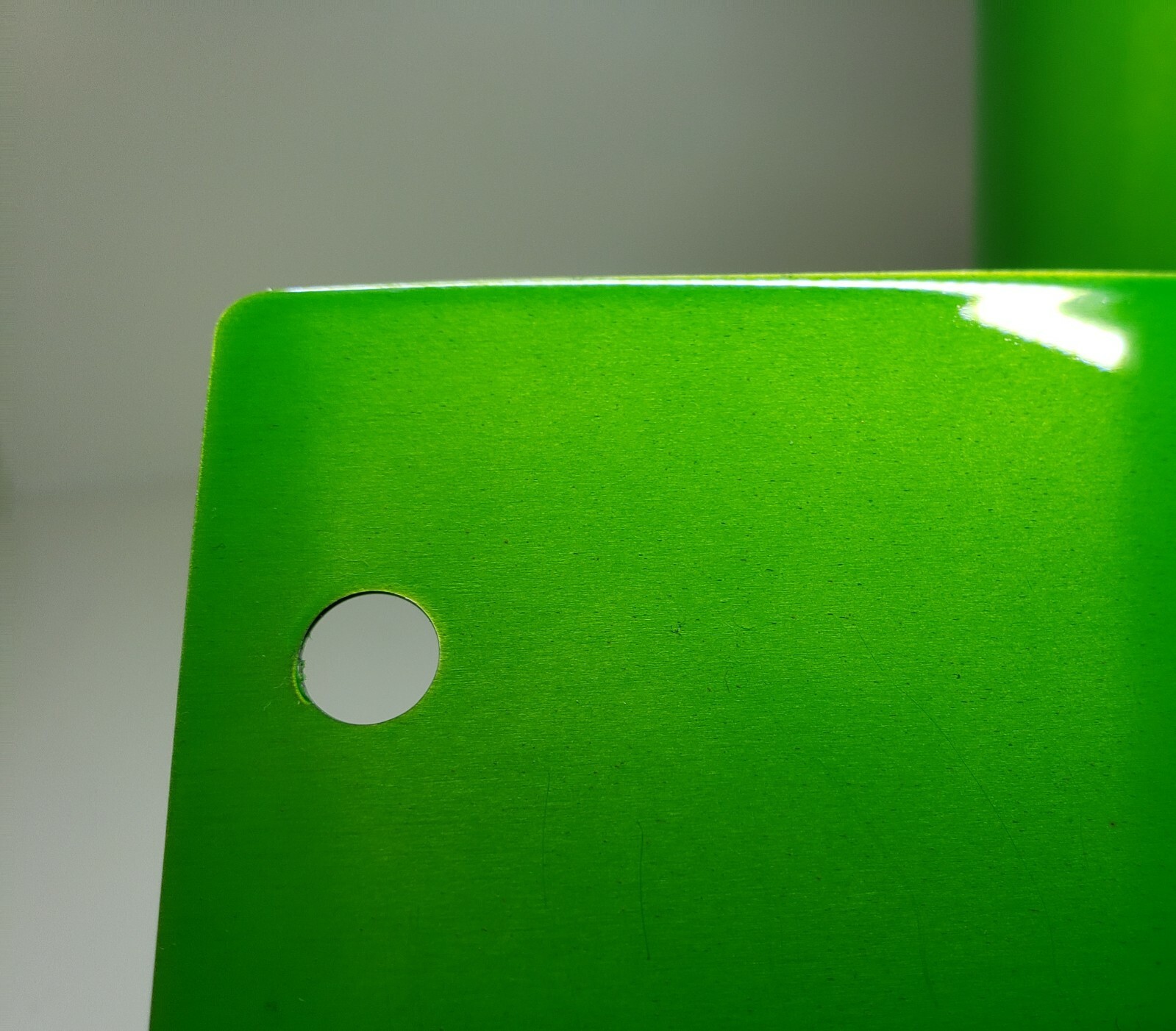 CANDY LIME GREEN Transparent Powder Coating Paint 1LB High Gloss