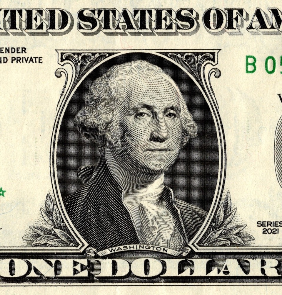 2021 B Star note Fancy Serial Number Regular Run