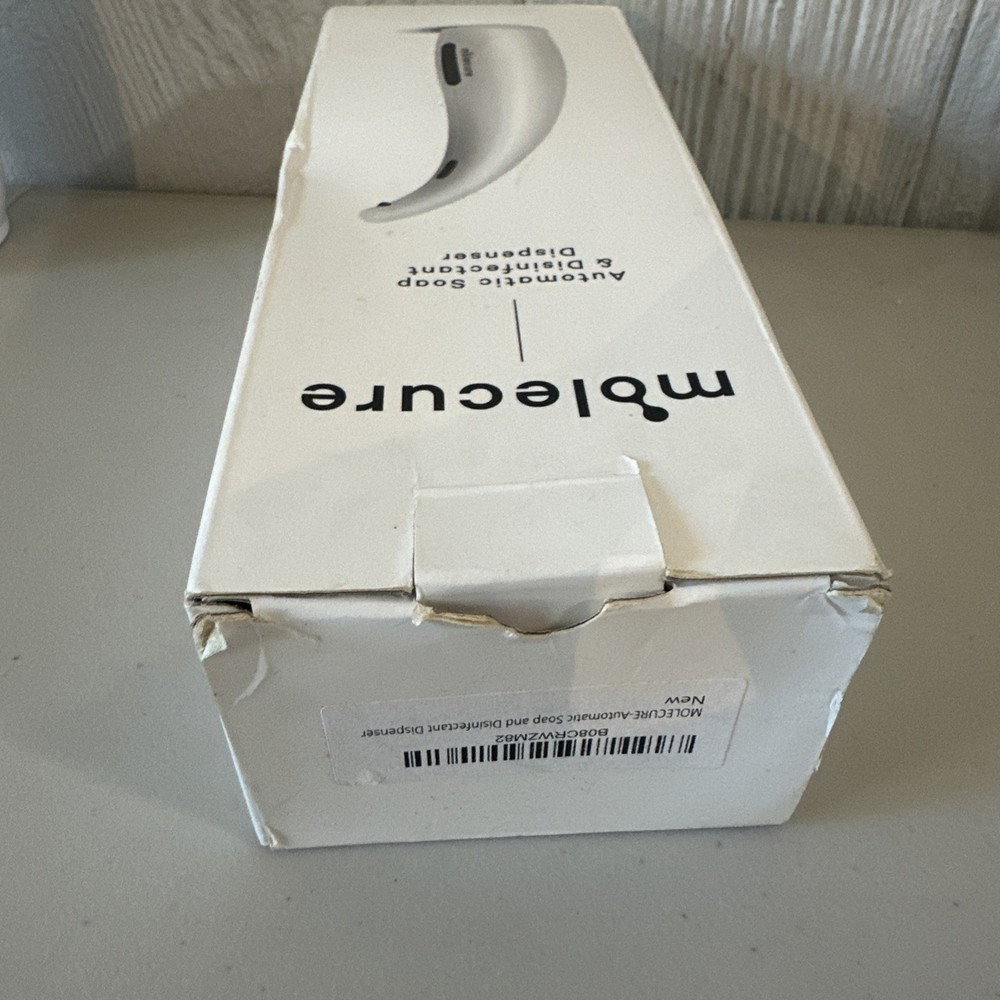 Molecure Automatic Soap And Disinfectant Dispenser Missing Plug Cover •