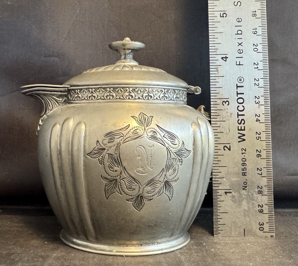 Antique Knickerbocker Silver Co. Creamer Marked #929