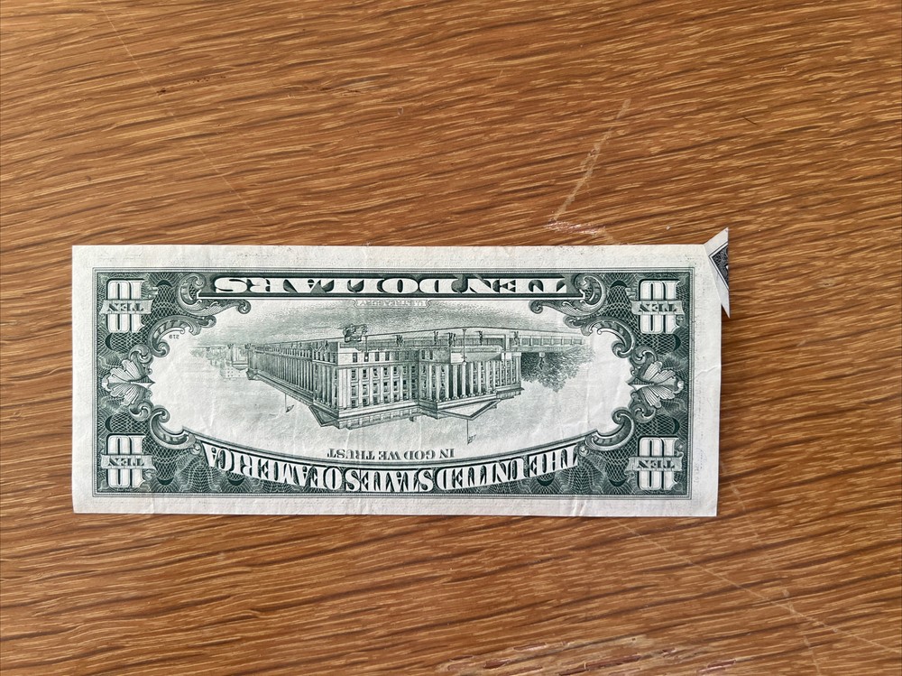 misprint and cut dollar bill