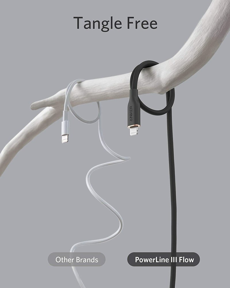 Anker USB C to Lightning Cable Fast Charging Data Sync for iPhone MFi-Certified