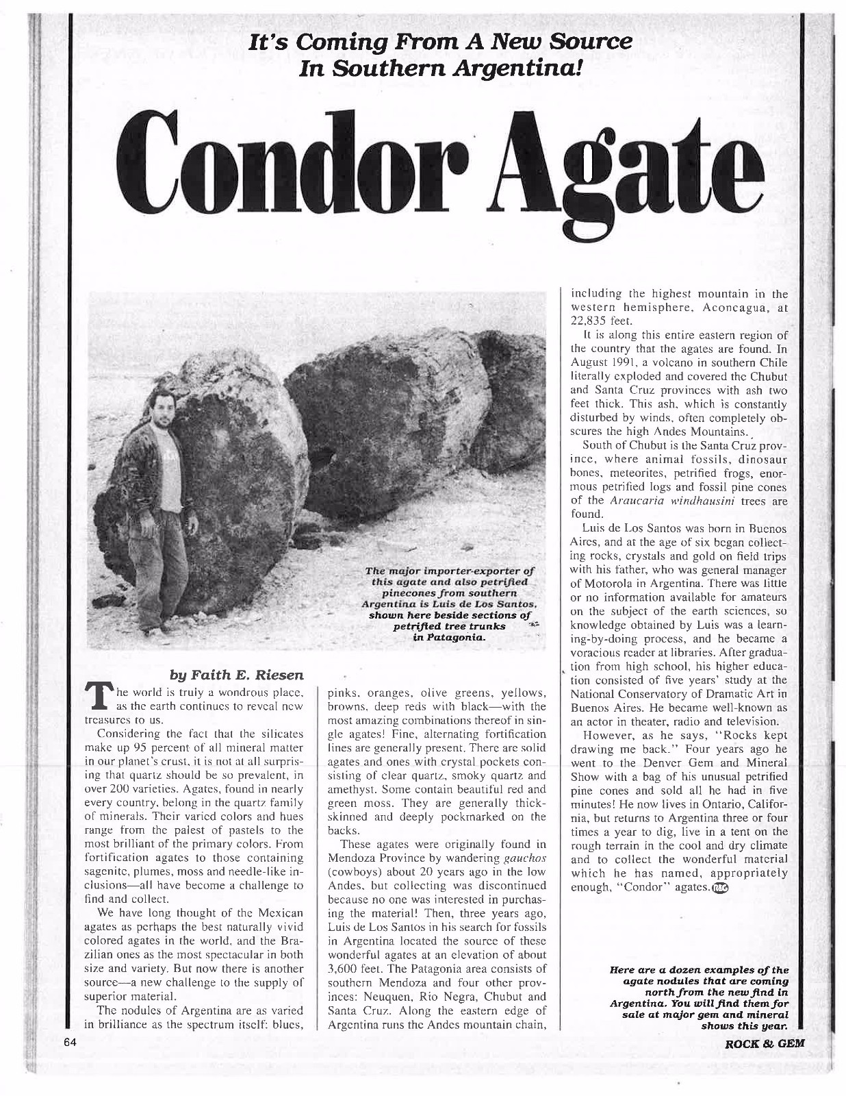 Condor agate rough small nodules 4 pounds