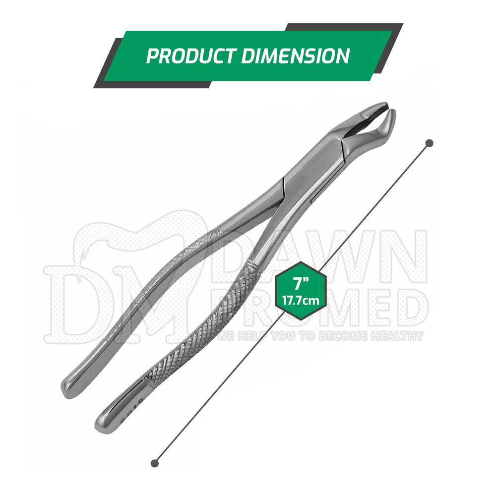 Extracting Forceps #210S Universal 3rd Upper Molar Tooth Extraction German Grade