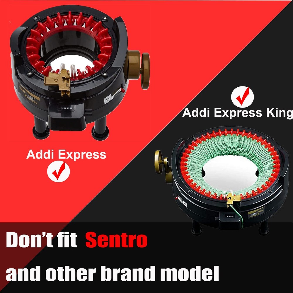 "Knitting Machine Adapter with Hex Bit Power Screwdriver for Quick Knitting"