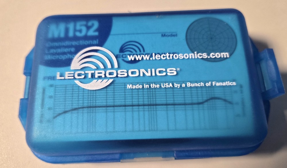 Lectrosonics M152/WP Water Resistant Lav Microphone And Case