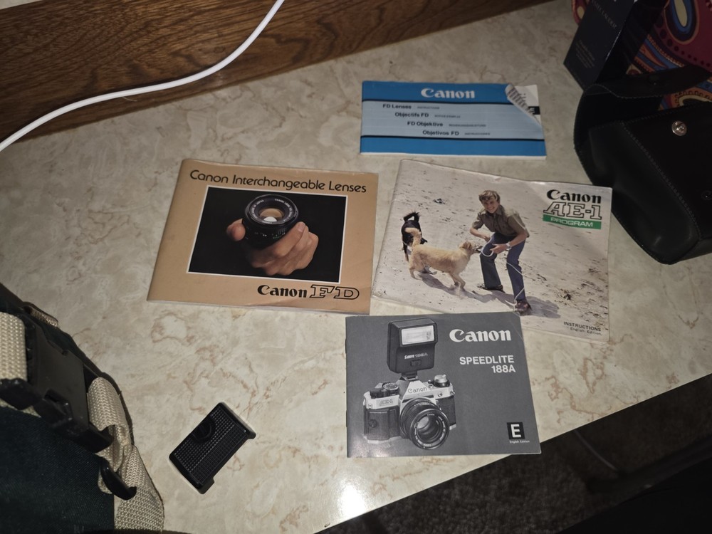 Canon AE-1 Program 35mm Manual SLR Camera