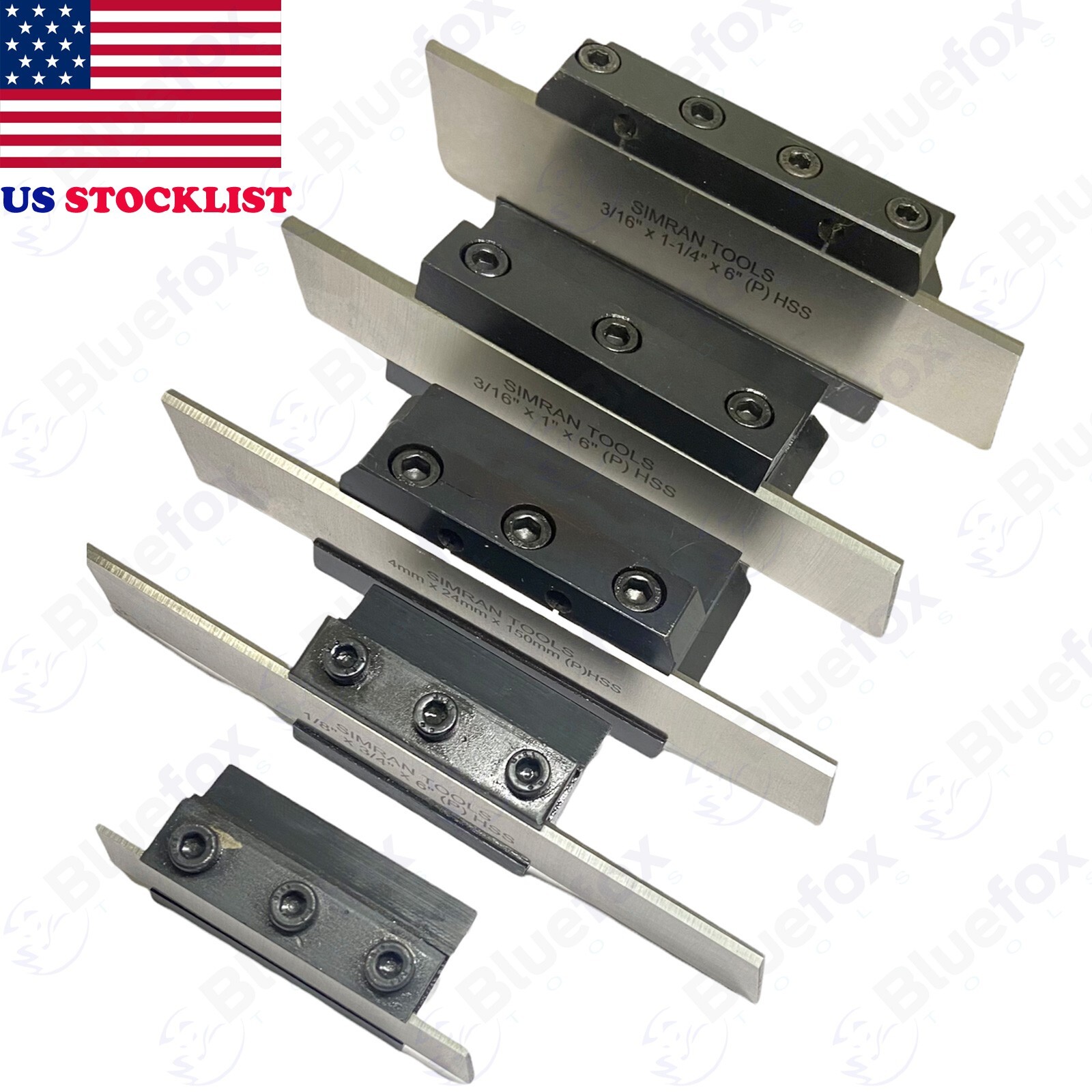 PARTING TOOL CUT OFF HOLDER 10MM, 12MM, 3/4", 1" SHANK FOR LATHE