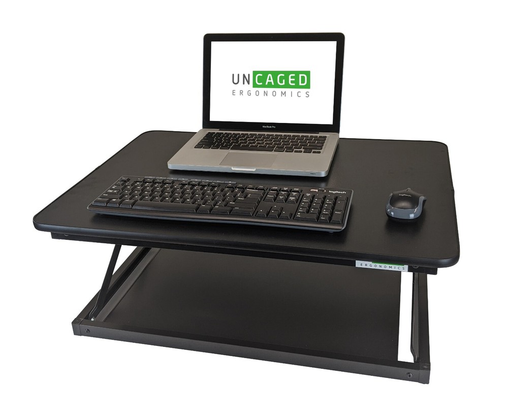 Standing Desk Converter for Laptops Desktops Riser Conversion Stand Topper cheap