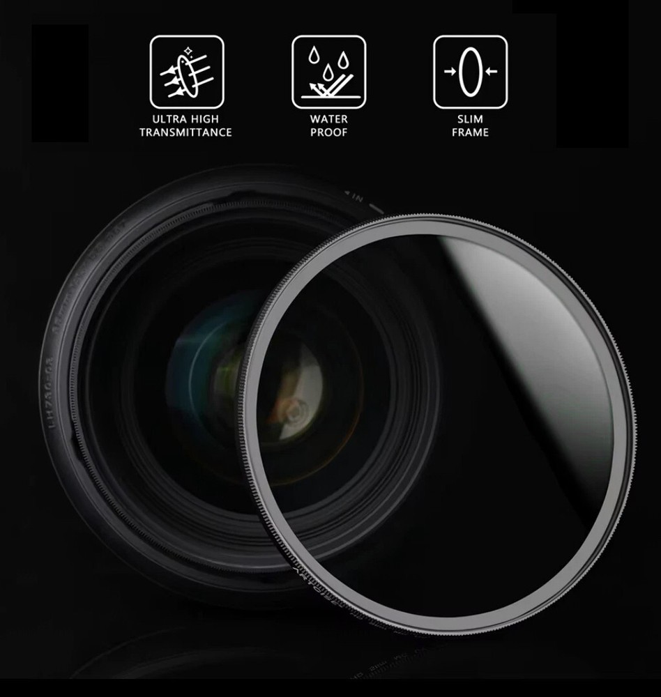 Camera Lens 48mm UV Protective Filter + Adapter
