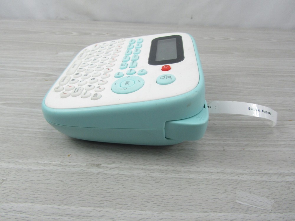 RoHS Pink Desktop Label Maker Machine Printer Model D2105 Tested and ready NICE