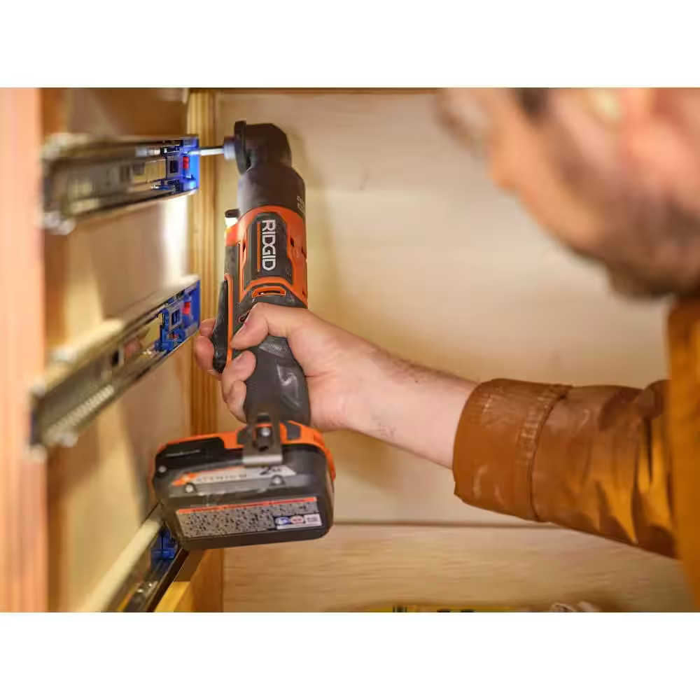 Ridgid 18V Subcompact Brushless Cordless Right Angle Impact Driver Tool Only