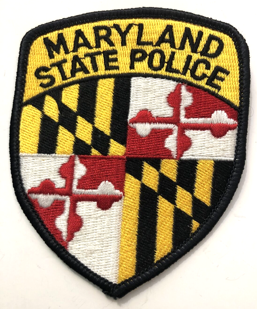 Maryland State Police Patch 3 1/2" -