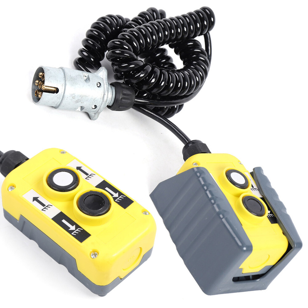 Dump Trailer Remote Control Switch 4 Wire For 12V Double Acting Hydraulic Pump