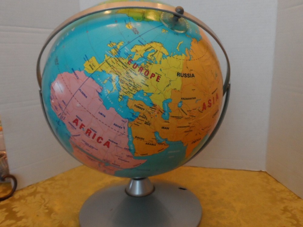 Replogle 12" Rotating World Globe with Stand