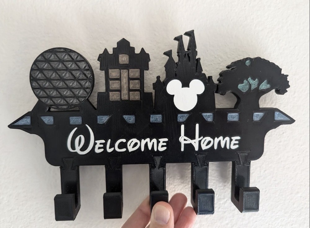 Disney Wall Mounted Key Holder