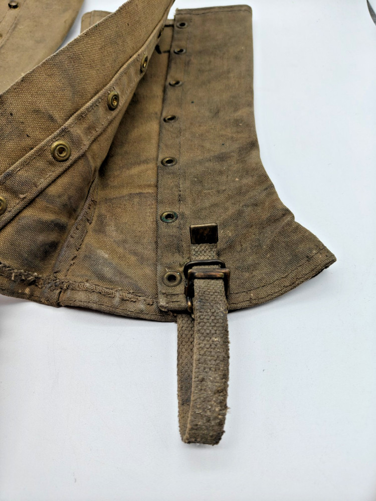 ORIGINAL WWII US USMC COMBAT FIELD LEGGINGS