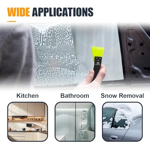 2PCS Mini Squeegee for Window Tint - Small Windshield Squeegee Car Vinyl Wrap