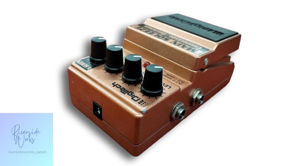 DIGITECH Main Squeeze Compressor Effect Pedal for Guitar