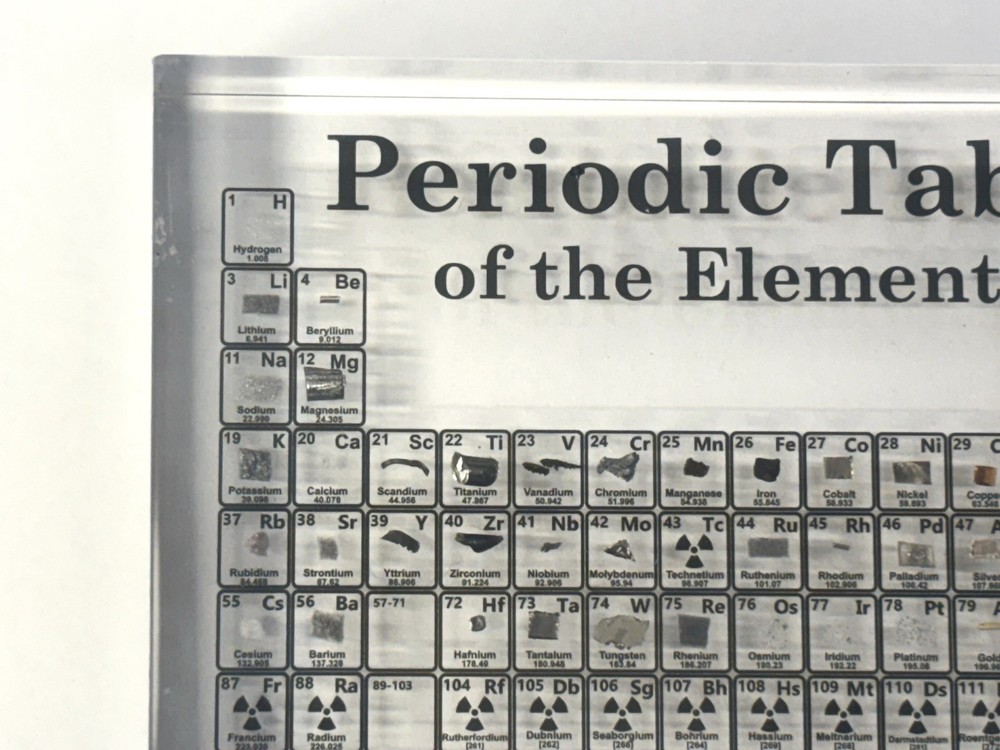 Engineered Labs Heritage Periodic Table Collector's Edition 85 Elements