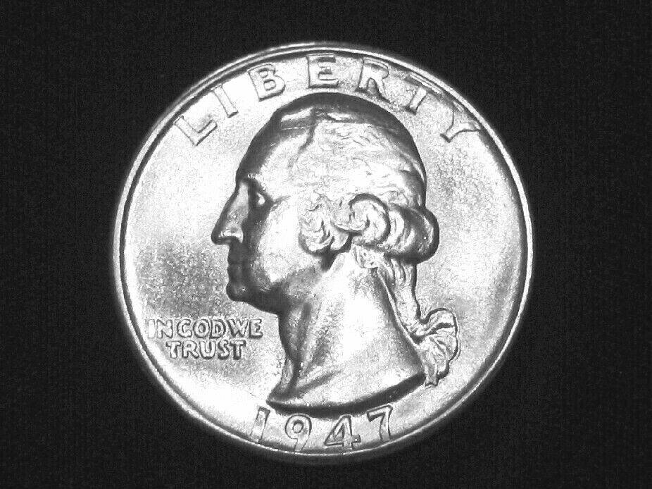 1947-D Washington Quarter --- Gem Uncirculated