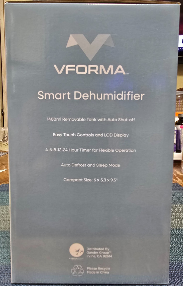 Vforma Smart Dehumidifier 1.4L