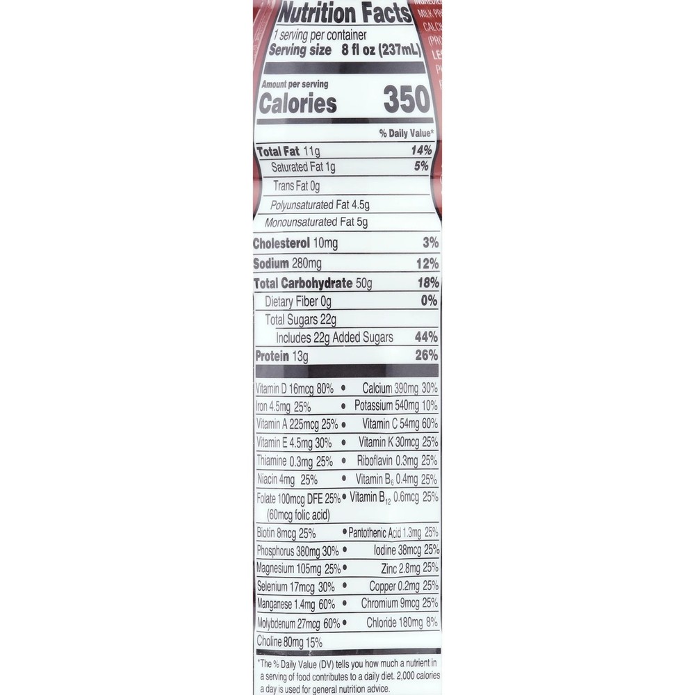 Equate Original Nutritional Shake, Chocolate, 8 fl oz, 6-Pack