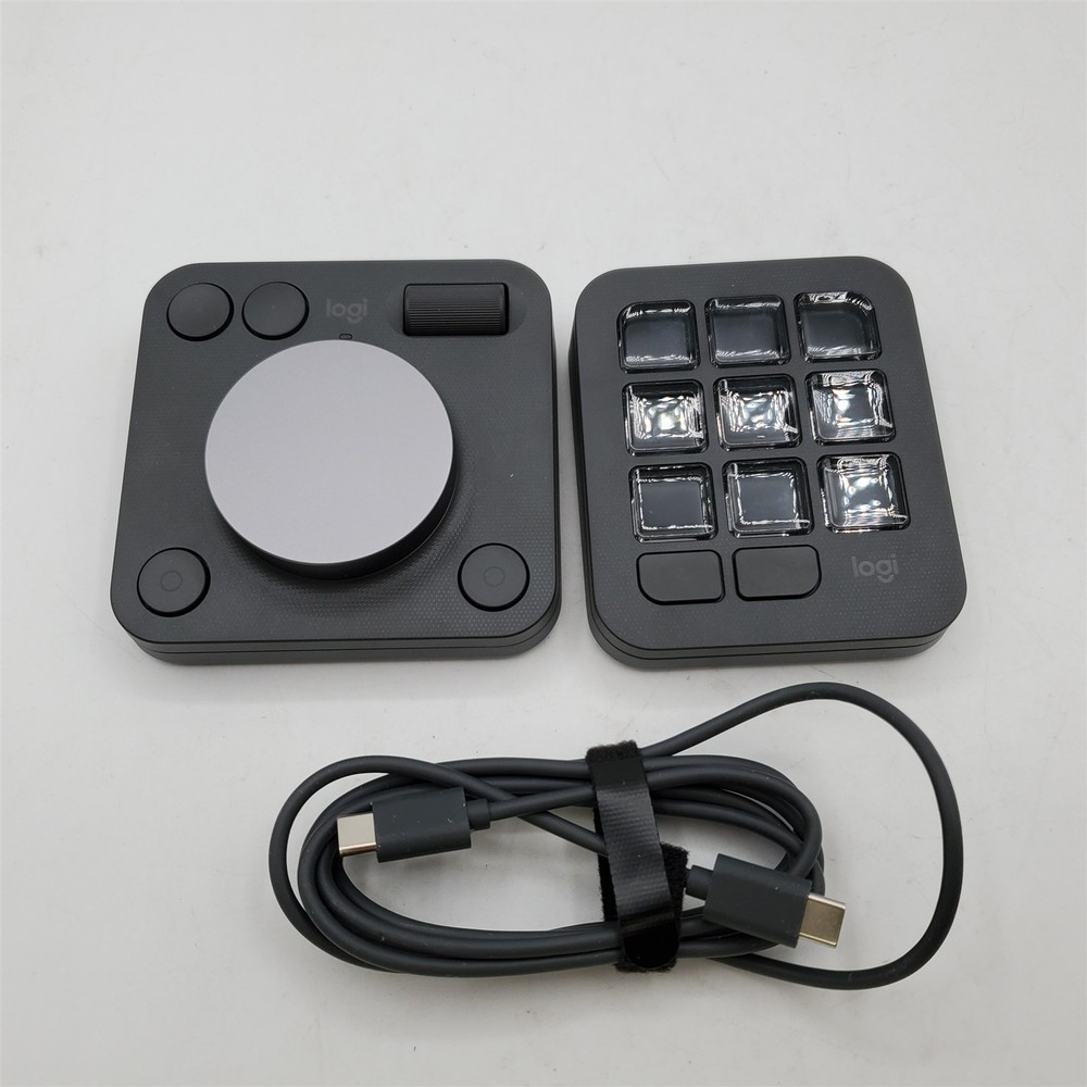 Logitech MX Creative Console, 9 Customizable LCD Keys, Stream Deck Accessories