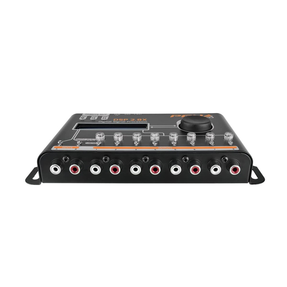 8-Channel Digital Crossover & Equalizer DSP for Car Audio System