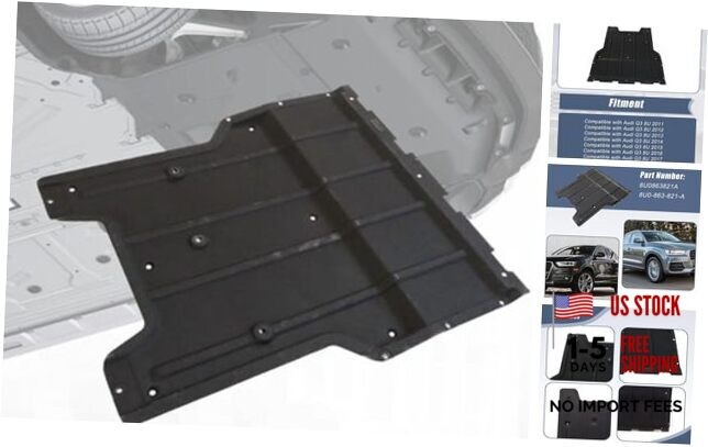 Engine Splash Shield Guard Compatible with Audi Q3 & Q3 Quattro 2011-2018