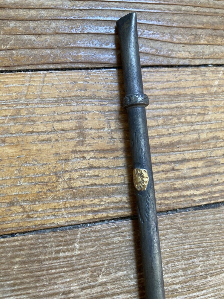 Vintage Bombilla, Silver-Plated or Alpaca Silver Yerba Mate Straw