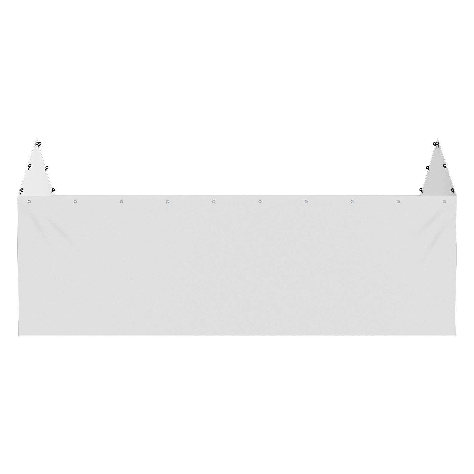 VEVOR Carport Replacement Canopy Car Shelter Side Wall Tent 10 x 20 ft White