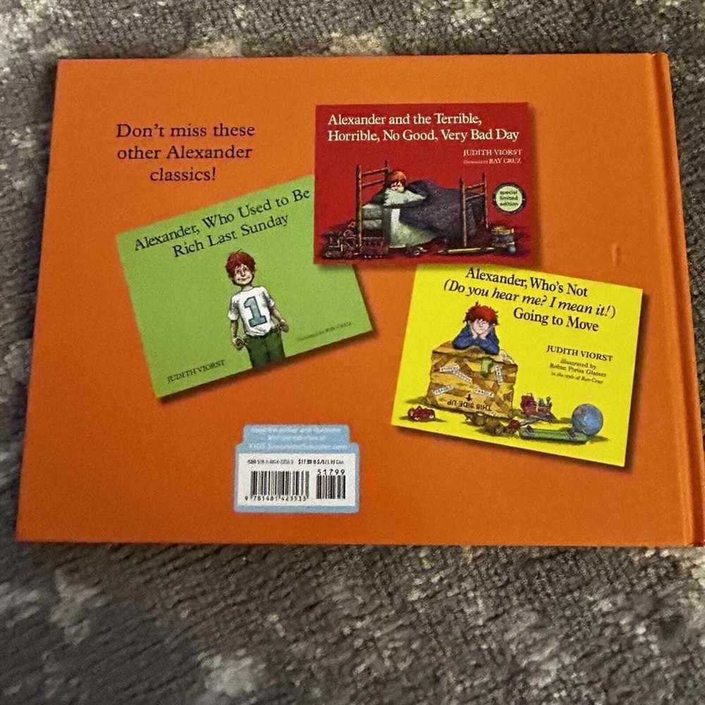 Scholastic Three Alexander Books