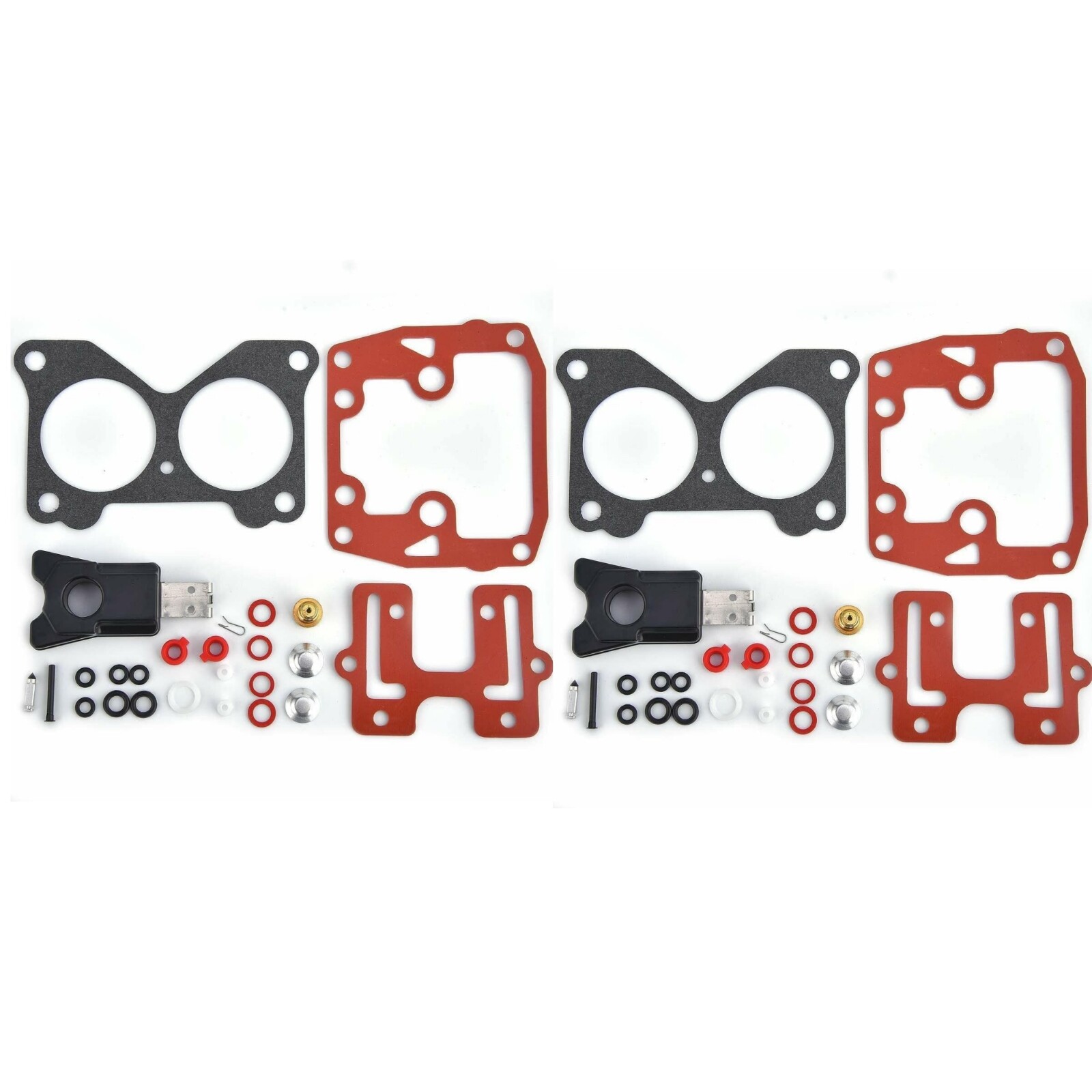 2X Carburetor Rebuild Kit Johnson Evinrude V4 85 88 90 100 115 125 140 HP 439076