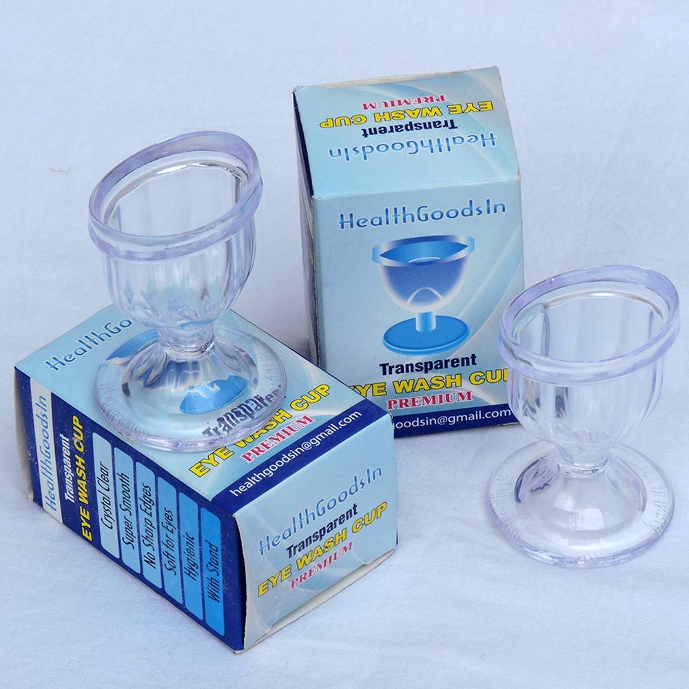 Eye Wash Cup Set of 2 for Keep Your Eyes Clean and Healthy