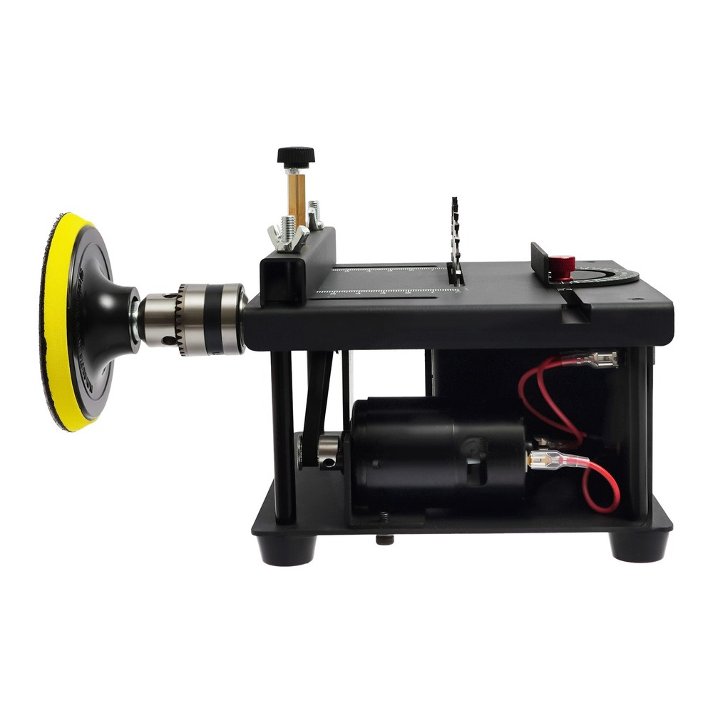 Table Saw with Sandpapers, Multi-functional Desktop Table Saw, Mini Table Saw