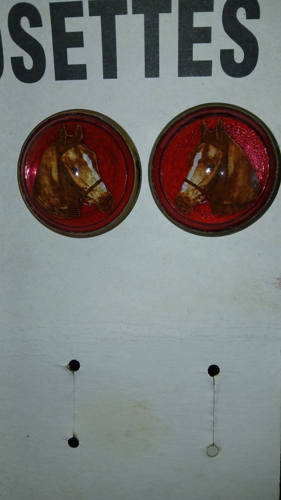 Horse Head Bridle Rosette