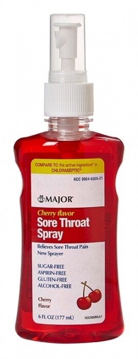 SORE THROAT CHERRY SPRAY 177 ML