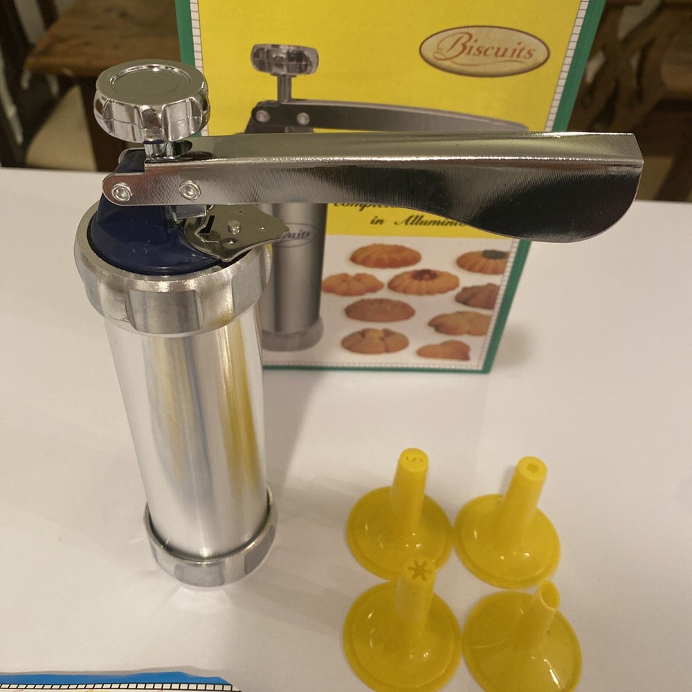 Cookie Press Cookie Maker Machine Spritz Dough Biscuits Making Tool Kit
