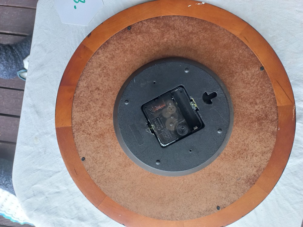 WALL CLOCK - 30x30x4 cm Quartz timing