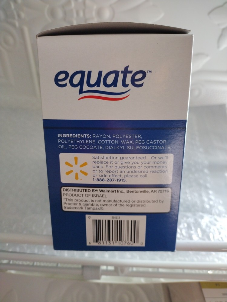 Equate Multi-pack Tampons (54)