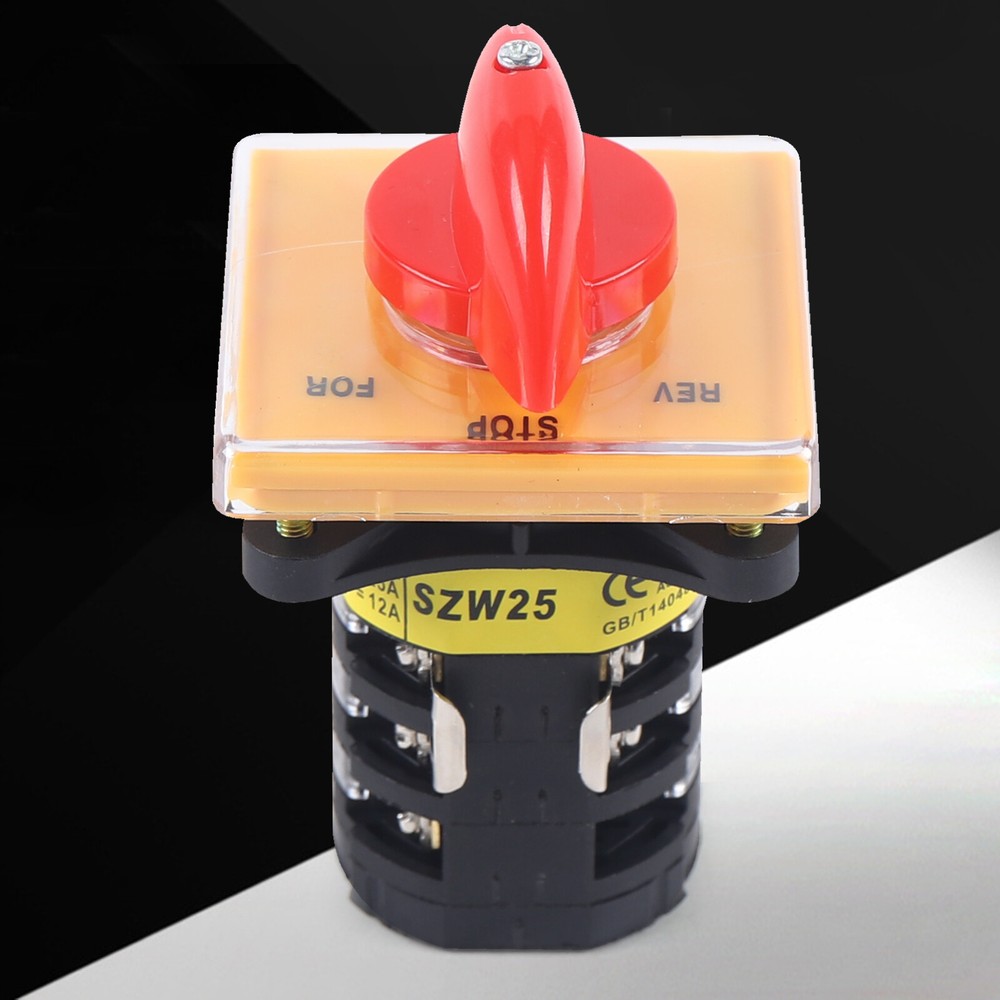 Three-stage Switch Forward Reverse 3 Phase Motor Milling Switch High-quality