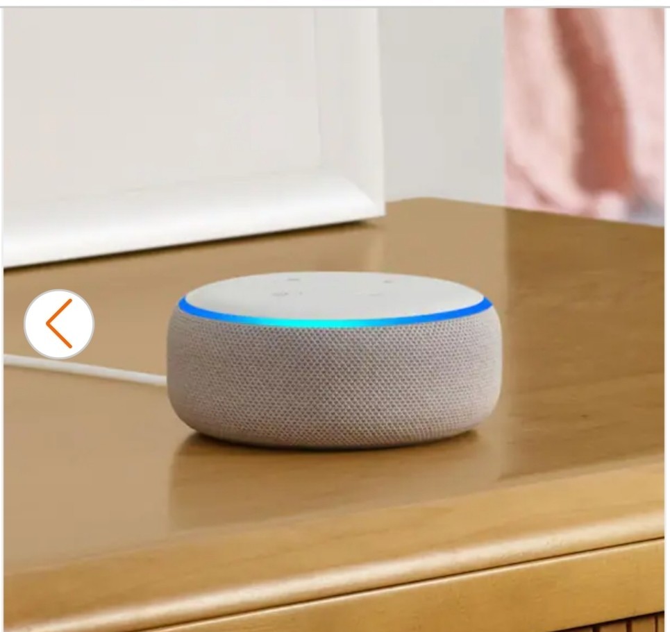 Echo Dot in Heather Gray (Gen 3)3(417)