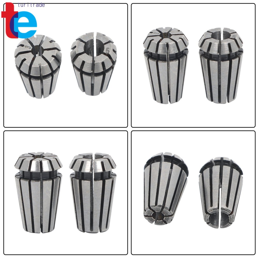 Complete ER11 Spring Collet Collection 1-7mm 7 Pack Machining Set