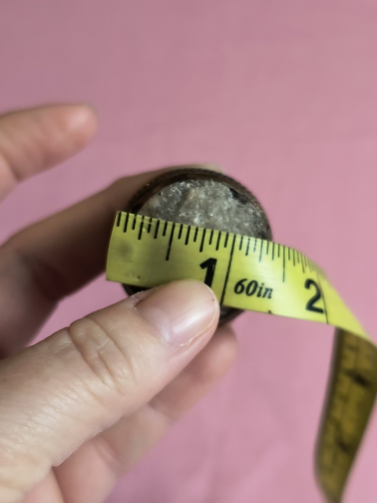 LABRADORITE GEMSTONE TIBETAN DESIGN Statement RING Adjustable
