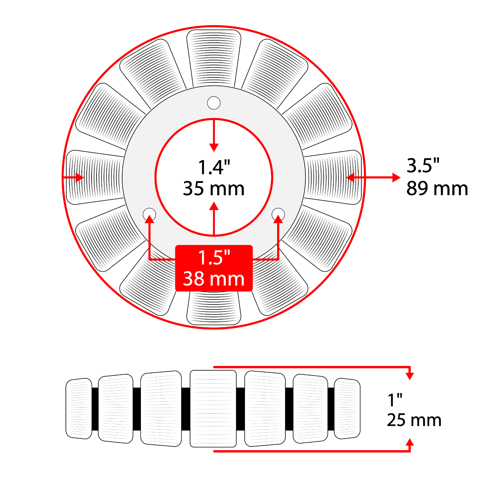 Stator & Pickup Coil for Honda TRX300FW Fourtrax 300 1988-2000 **12 Pol**