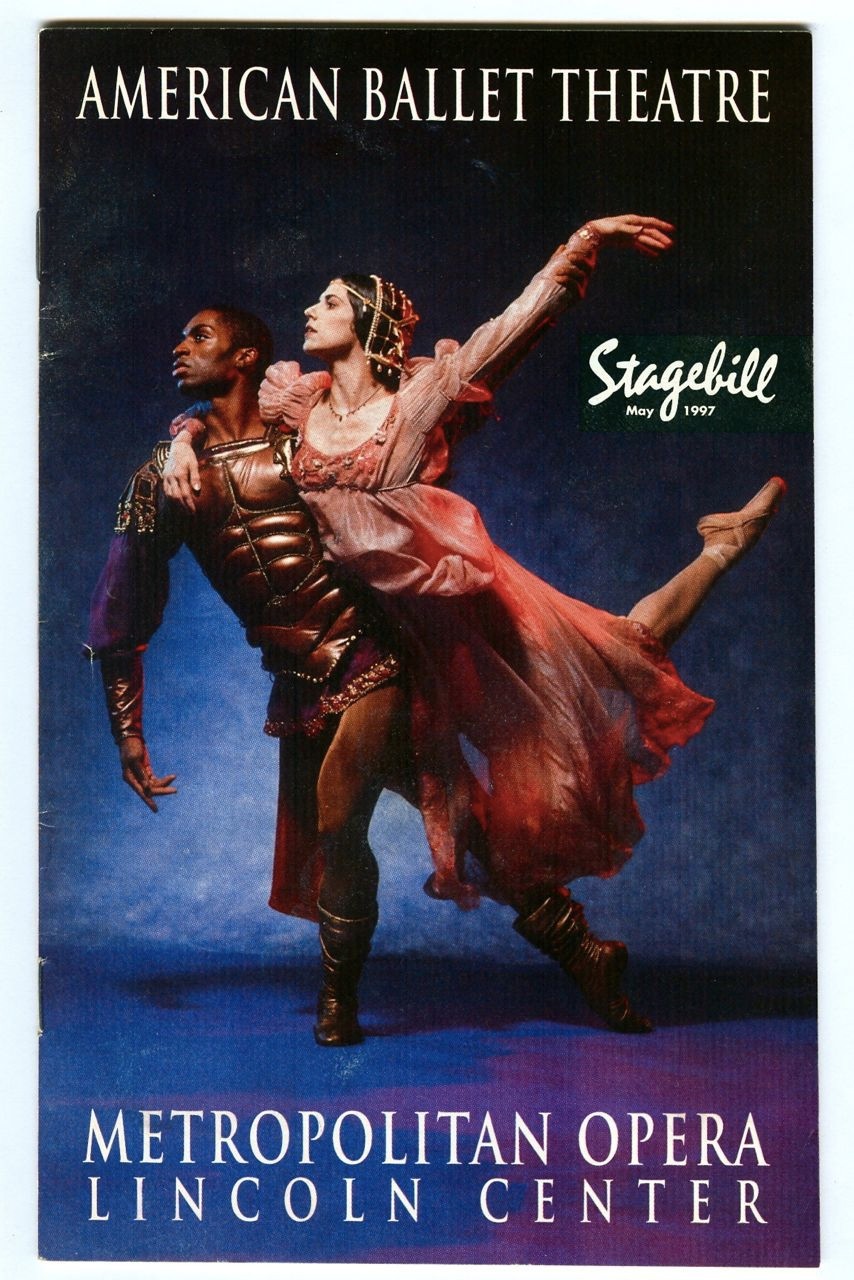 Rare 1997 AMERICAN BALLET Theatre STAGEBILL Playbill! OTHELLO at Lincoln Center!