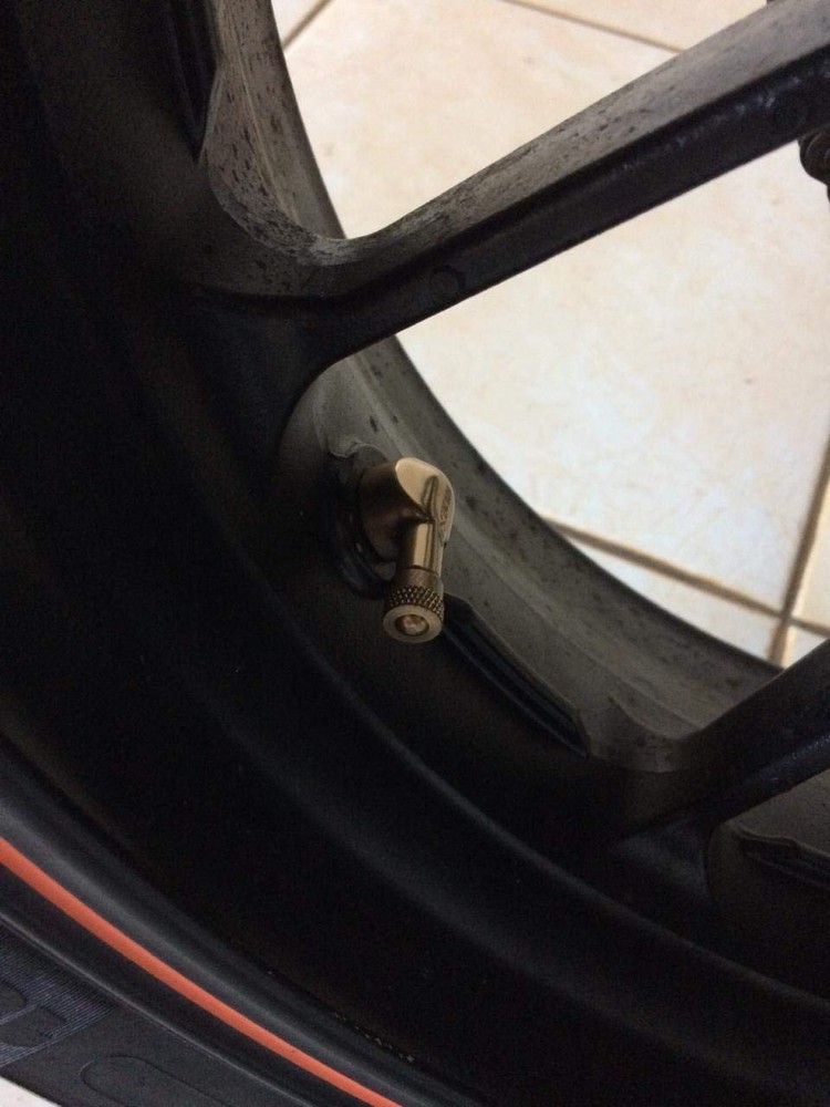 NEX Performance Forged Alloy Angled Valve Stem with Pre-Applied Threadlocker