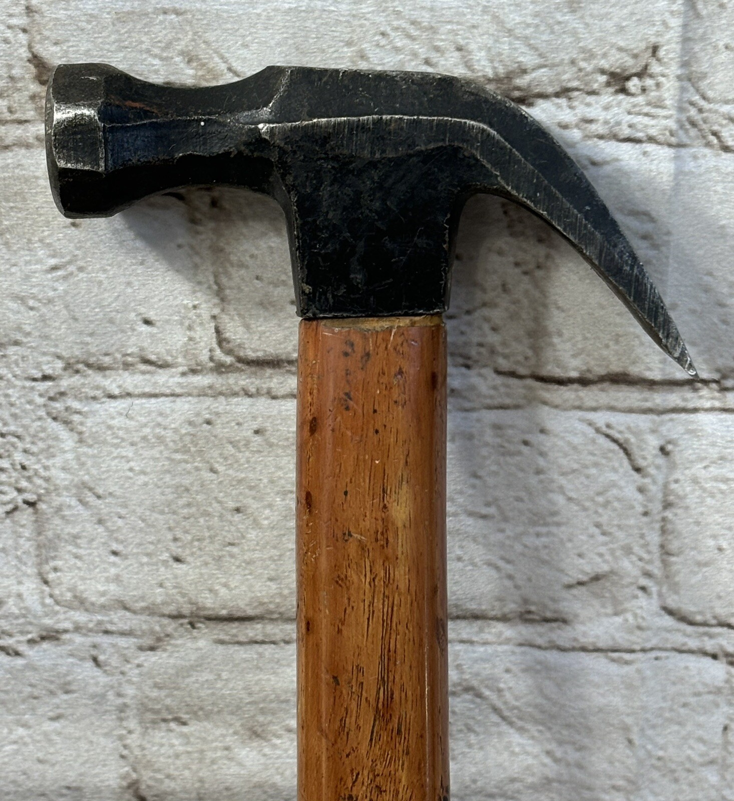 3 Vintage Wood Handled Hammers Stanley 308B Ball Peen, Claw & Cross Peen