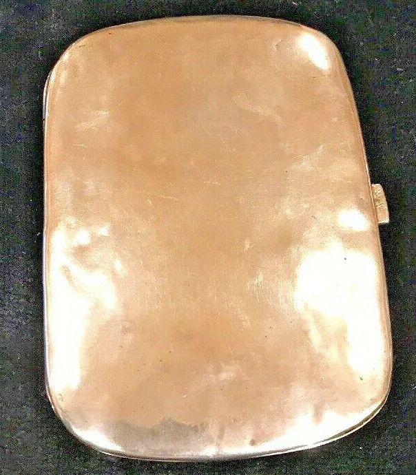 Antique 800 Silver Cigarette Case